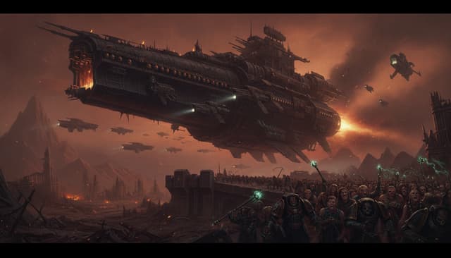 Illustration of The Black Ships