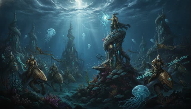 Illustration of The Deepkin Enclaves