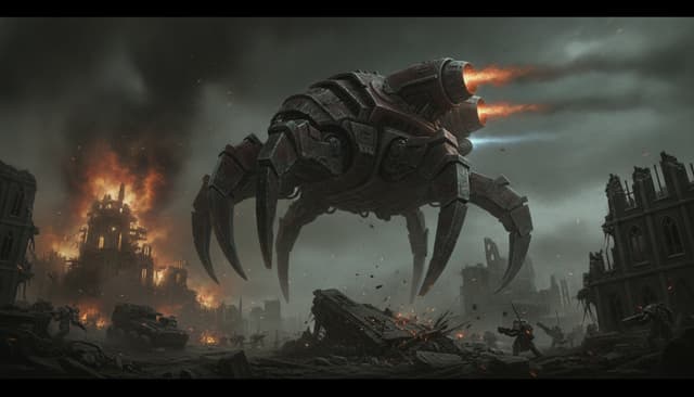 Illustration of Dreadclaw Drop Pod