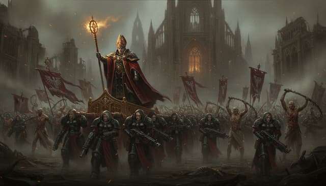 Illustration of The Ecclesiarchy