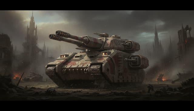 Illustration of The Fellblade Super-Heavy