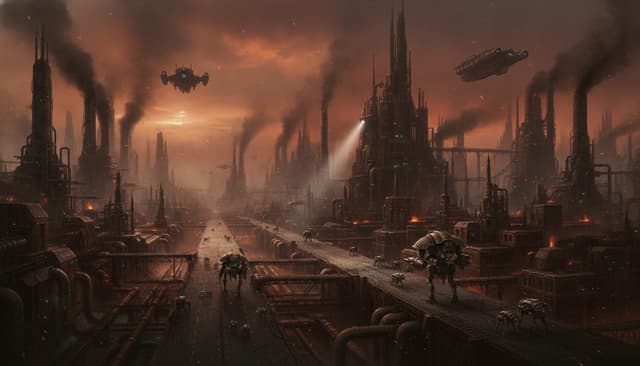 Illustration of The Forge Worlds