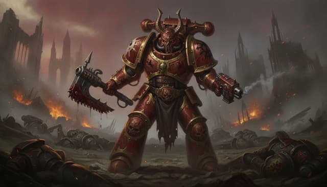 Illustration of Khorne Berzerker