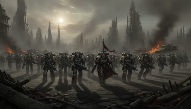 Illustration of The Legiones Astartes