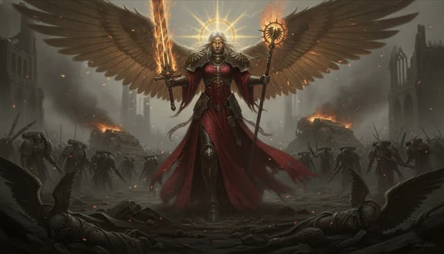 Illustration of The Living Saint