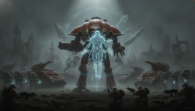 Illustration of The Machine Spirit
