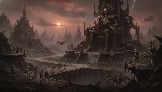 Illustration of The Necron Dynasties