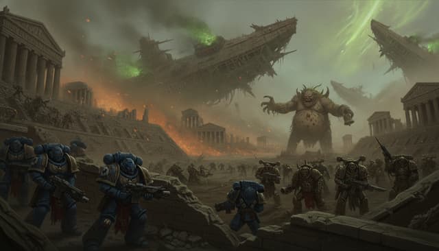 Illustration of The Plague Wars