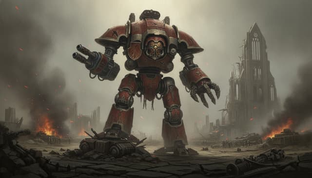 Illustration of The Reaver Battle Titan