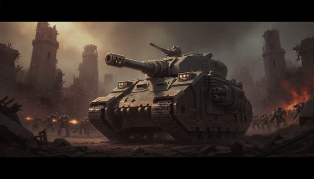 Illustration of The Typhon Heavy Siege Tank