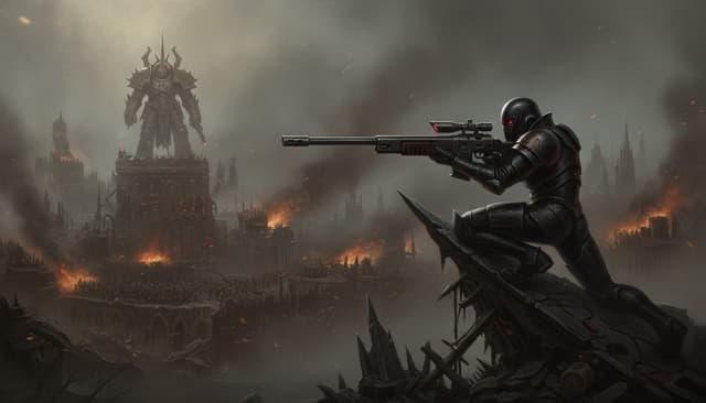 Illustration of Vindicare Assassin