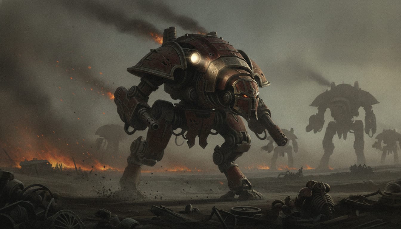 The Warhound Scout Titan