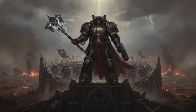 Illustration of The Warmaster