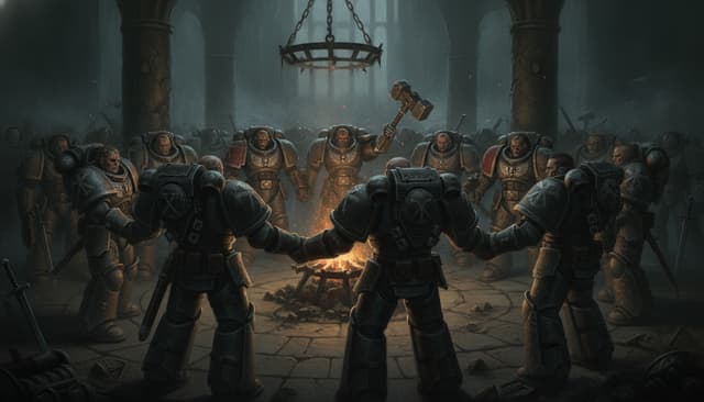 Illustration of The Warrior Lodges