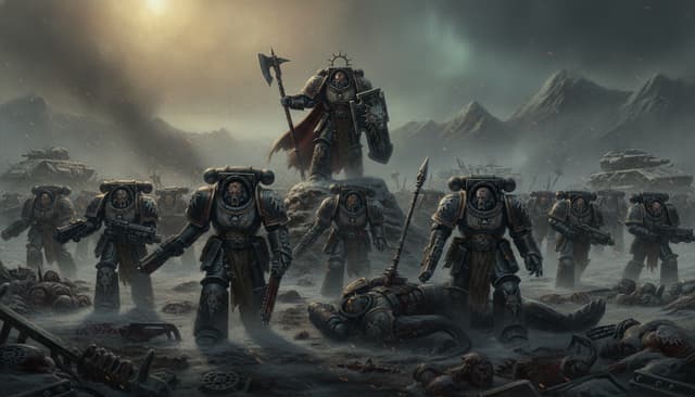 Illustration of The Wolf Guard