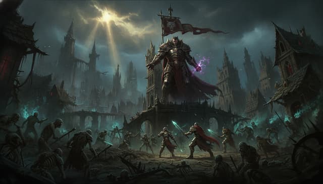 Illustration of Ulfenkarn, the Cursed City