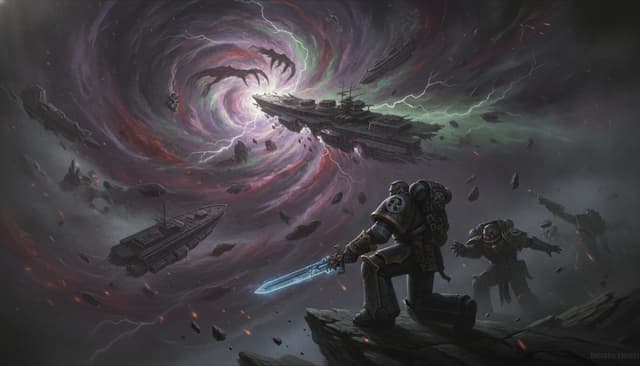 Illustration of Warp Storm