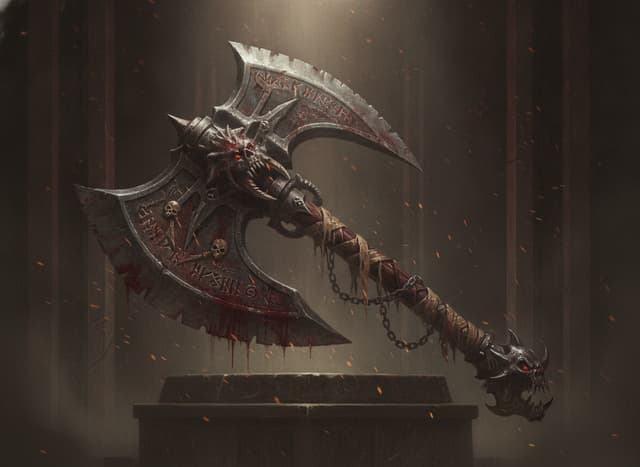 The Axe of Blind Fury