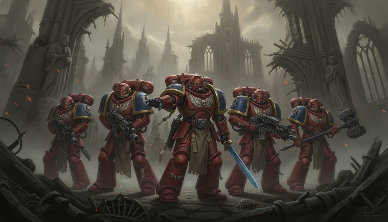 Angels Vermillion formation art