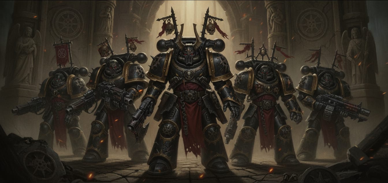 Black Legion formation art