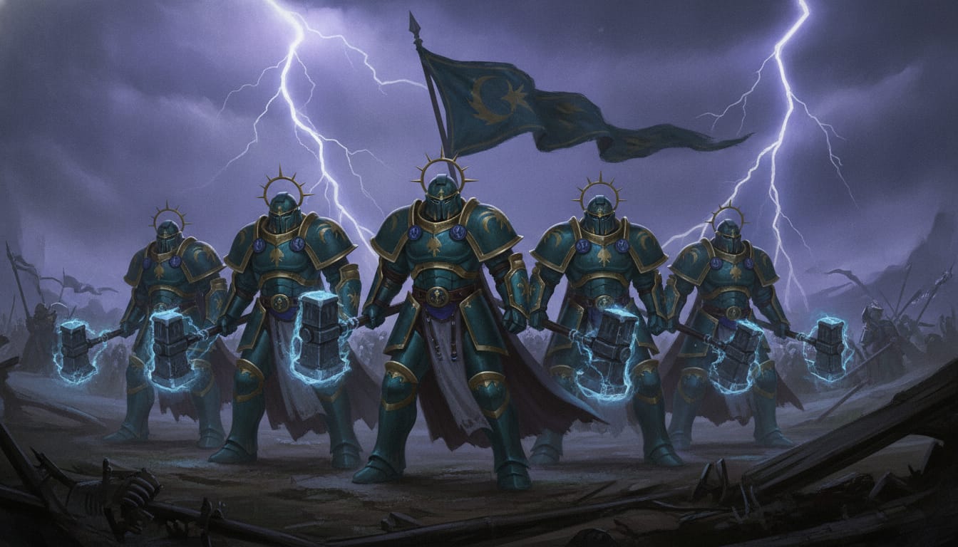 Celestial Vindicators formation art