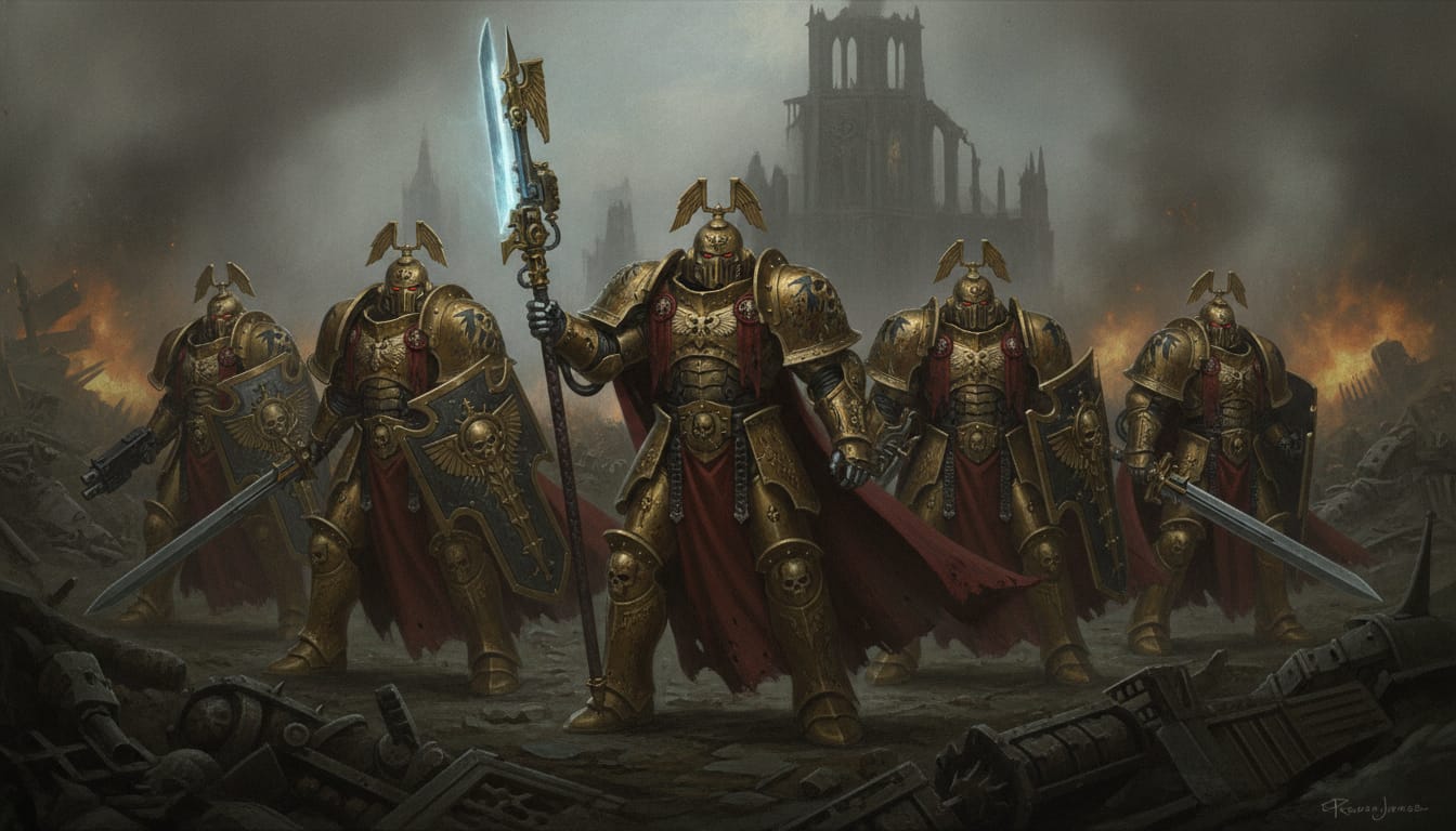 The Emissaries Imperatus formation art