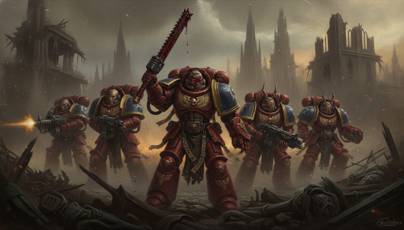 Flesh Tearers formation art