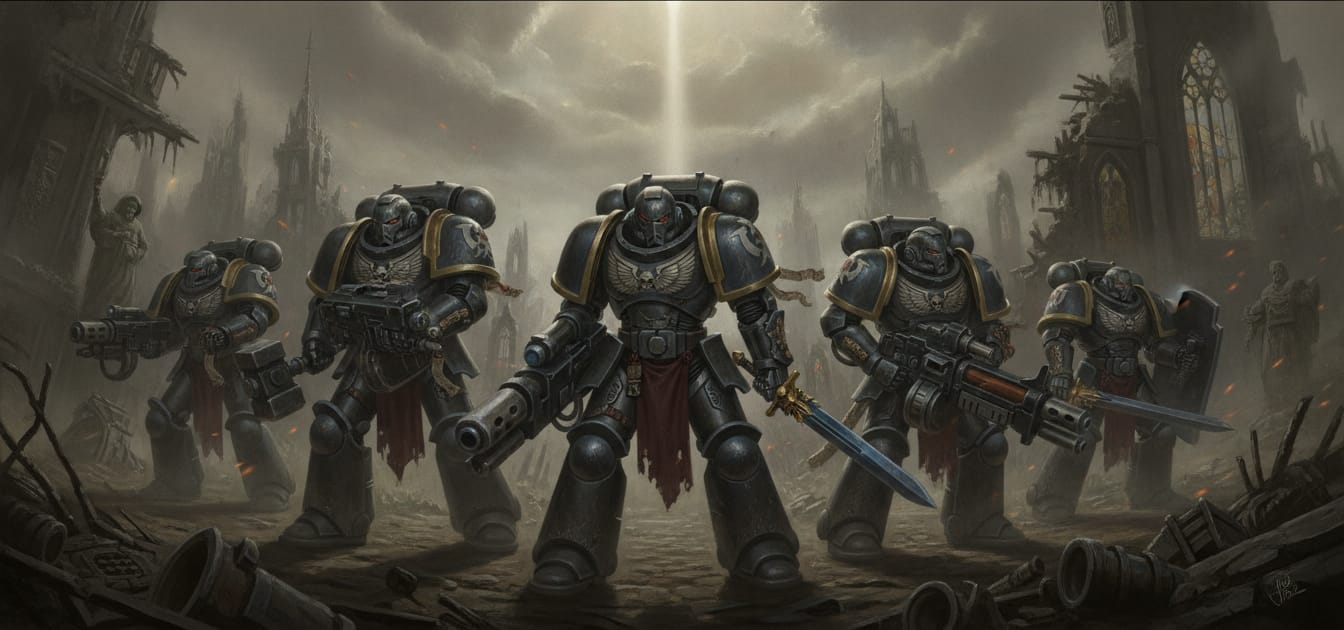Iron Hands formation art