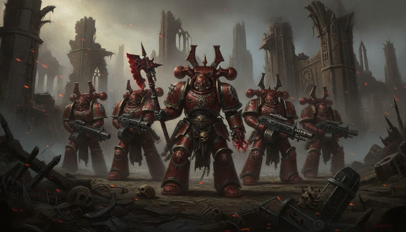 Red Corsairs formation art