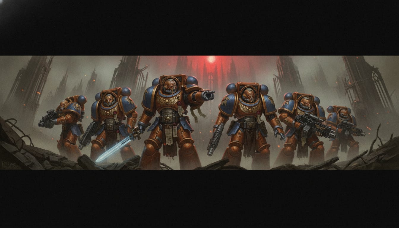 Red Scorpions formation art