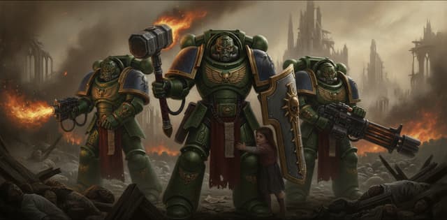 Salamanders Warhammer wallpaper