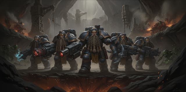 Urani-Surtr Regulates Warhammer wallpaper