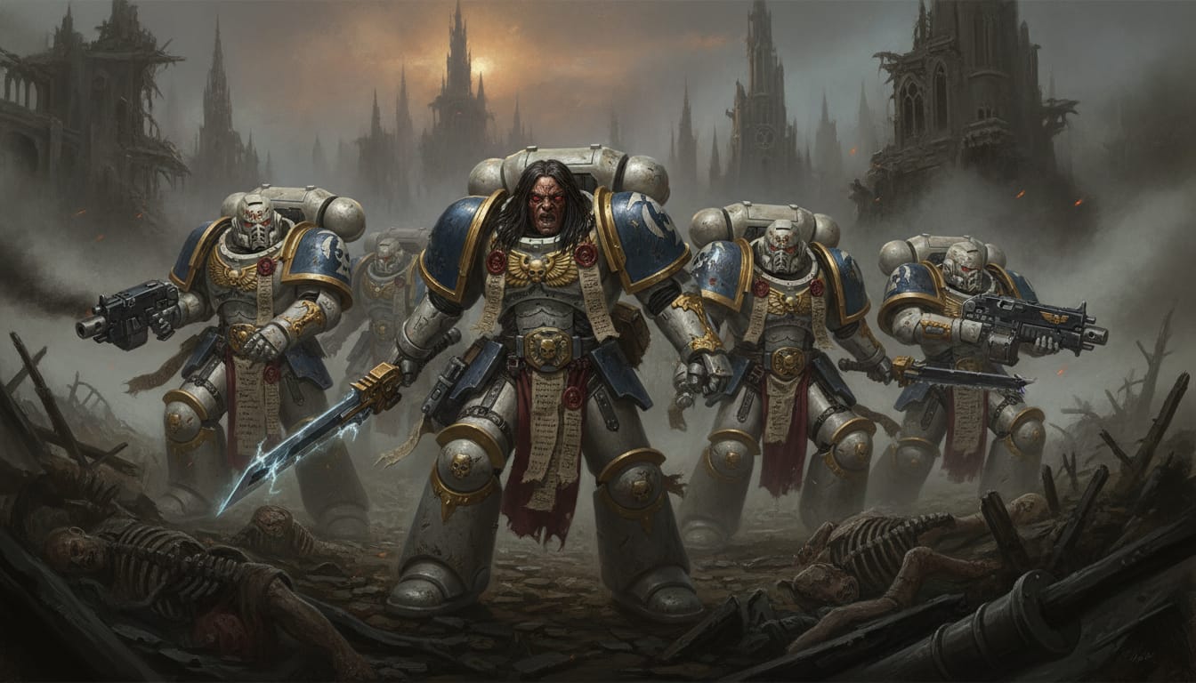 White Scars formation art