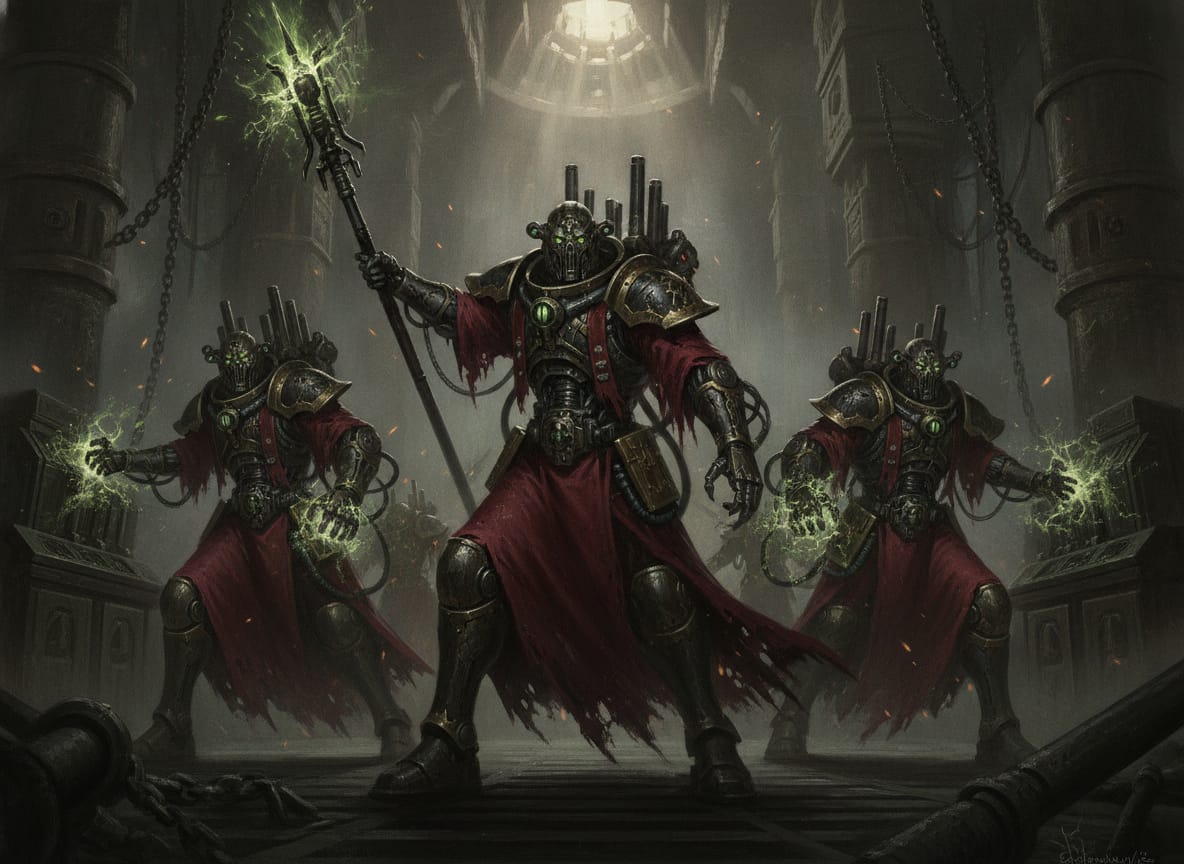 Fulgurite Electro-Priests, unit art