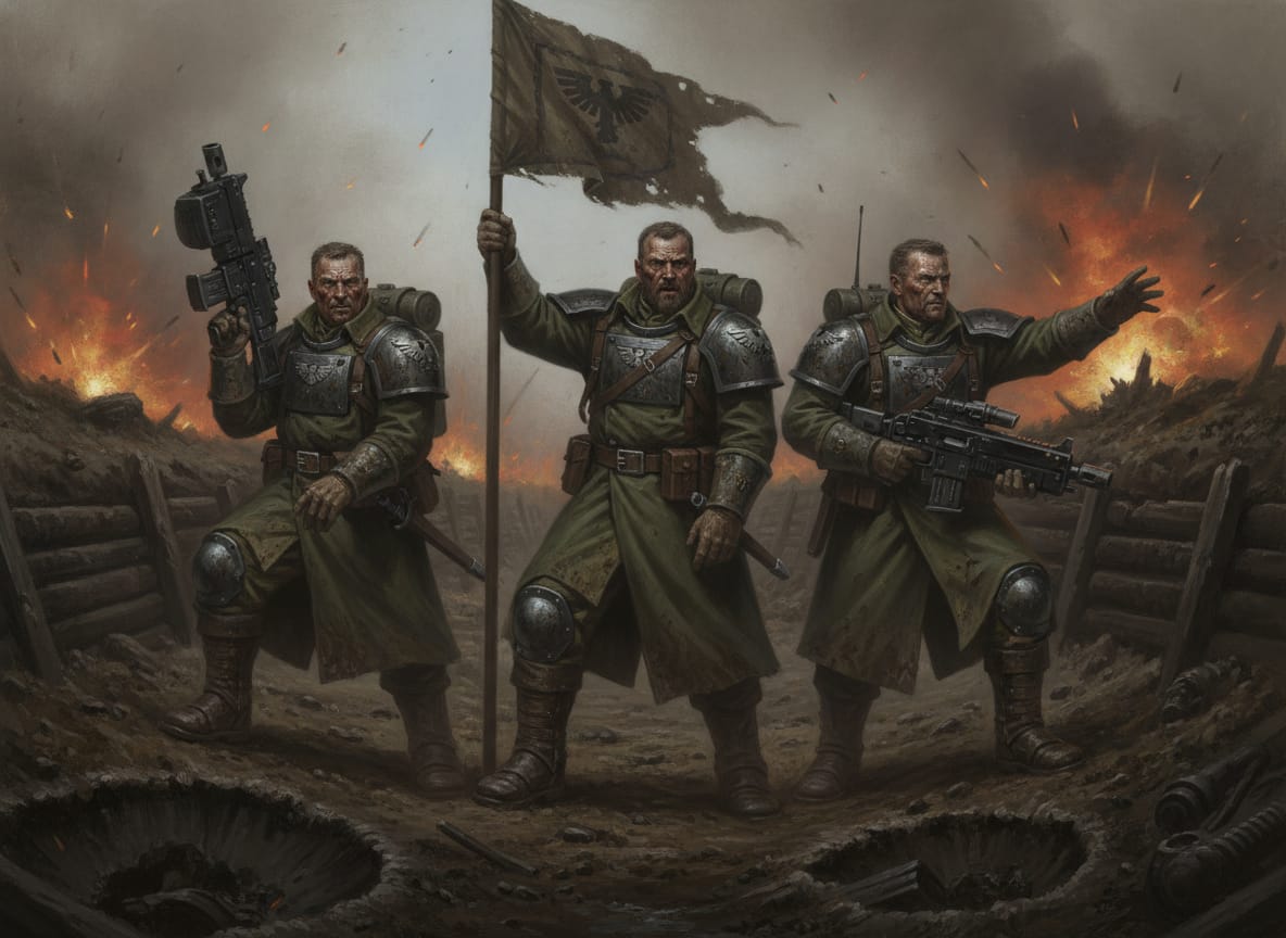 Command Squad, unit art