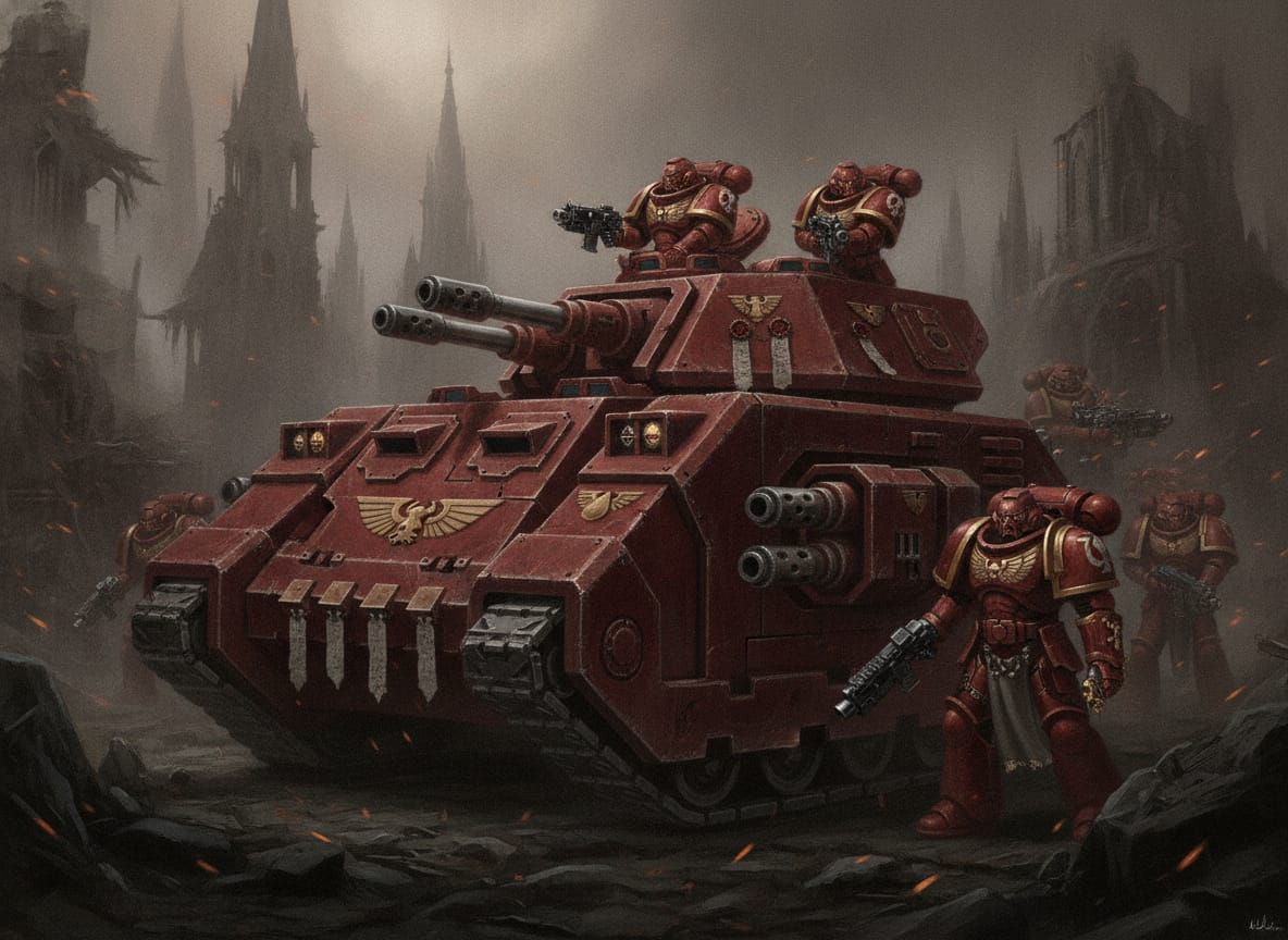 Baal Predator, unit art