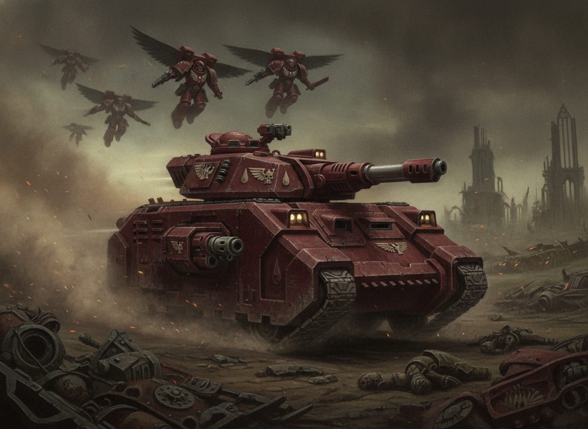 Legion Sicaran Battle Tank, unit art