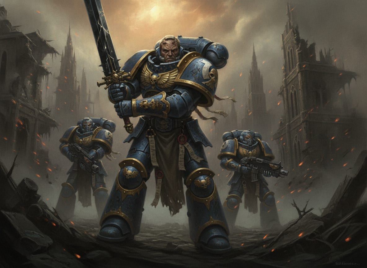 Emperor's Champion, unit art