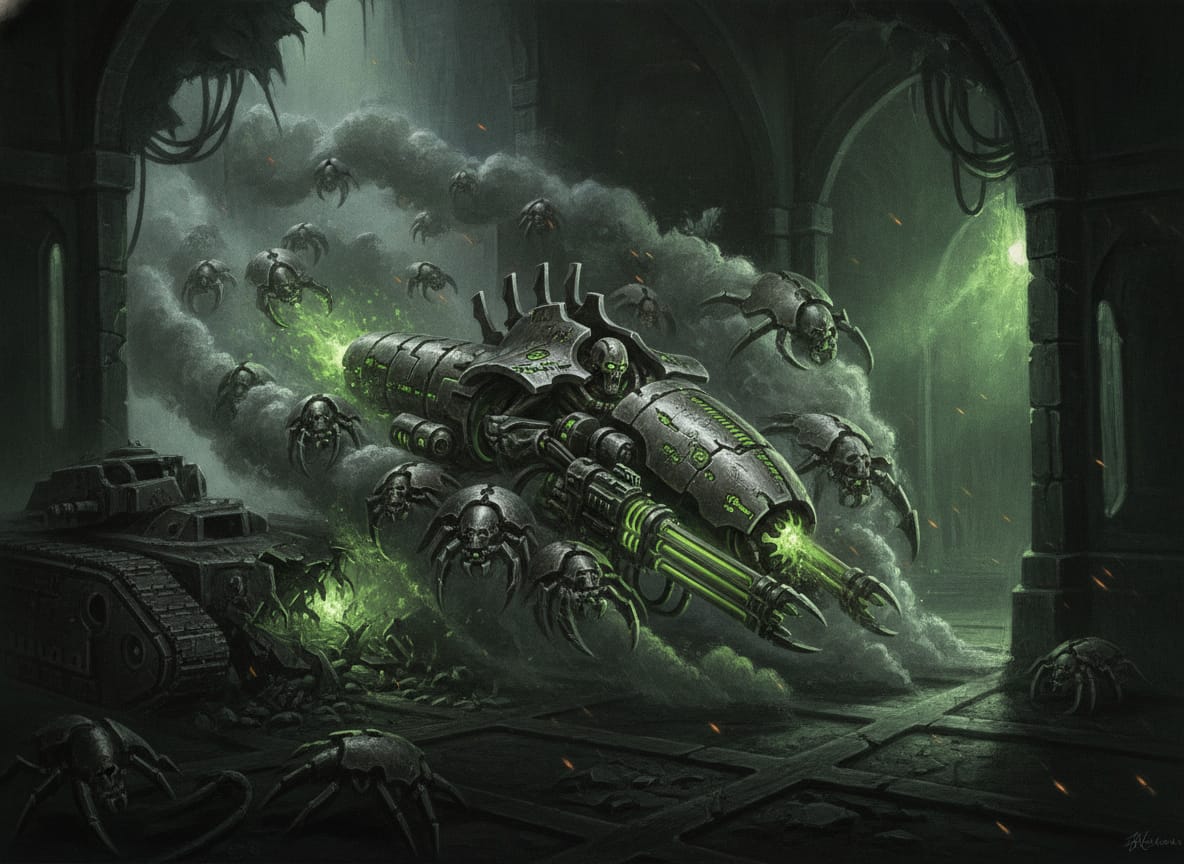 Canoptek Scarab Swarm, unit art