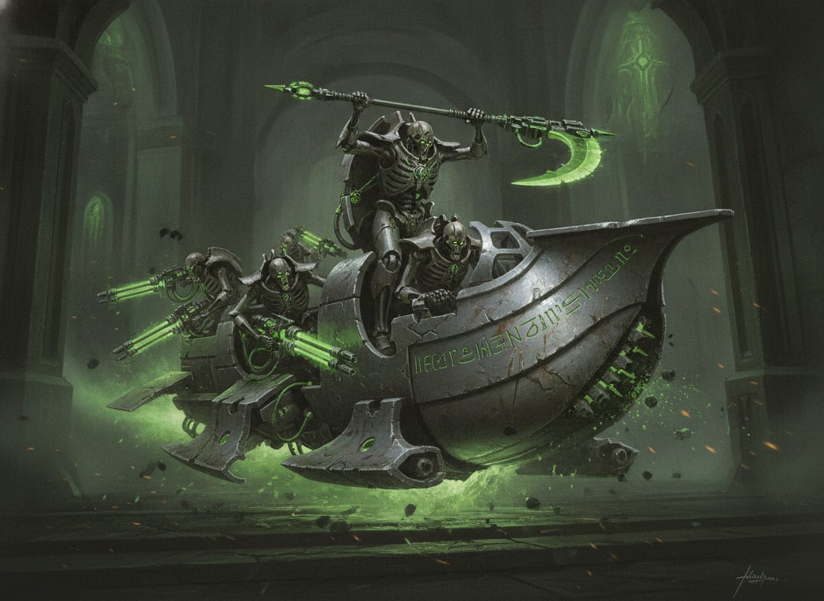 Catacomb Command Barge, unit art