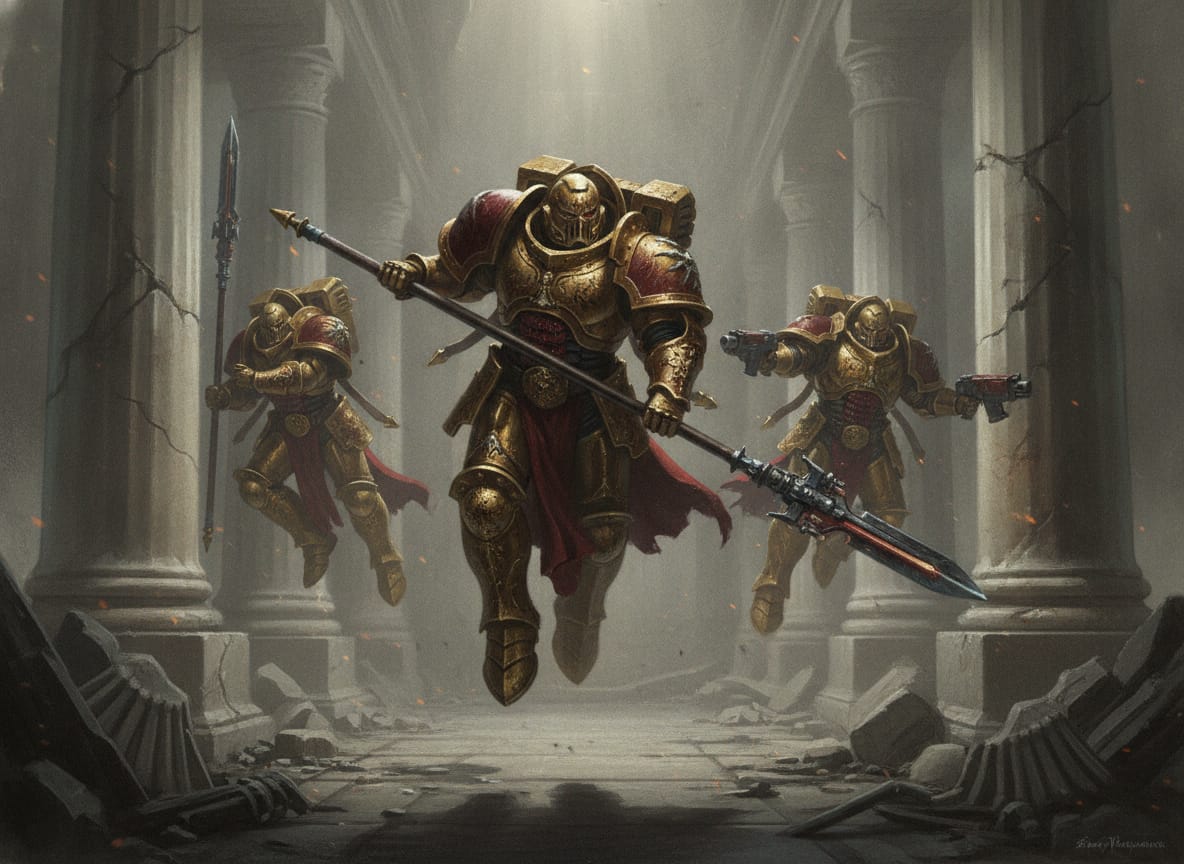 Venatari Custodians, unit art