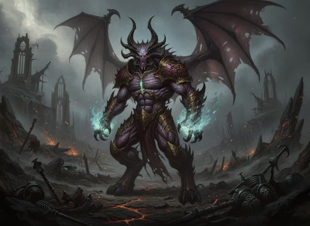 Illustration of Daemon Prince