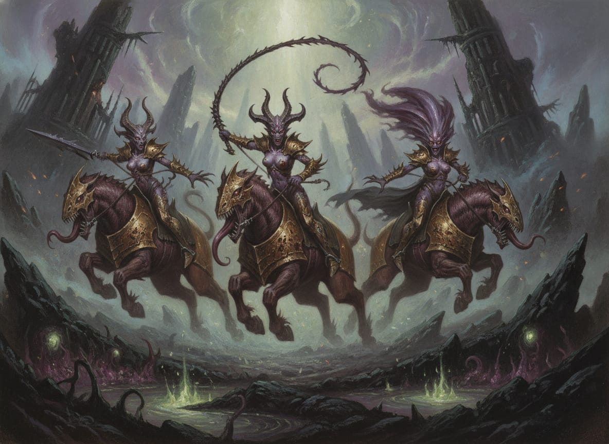 Seekers of Slaanesh, unit art