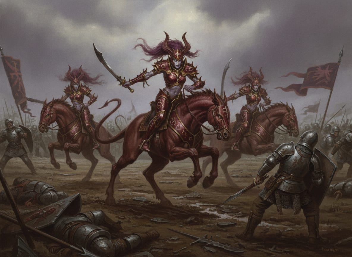Seekers of Slaanesh, unit art