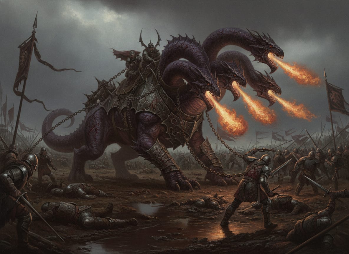War Hydra, unit art