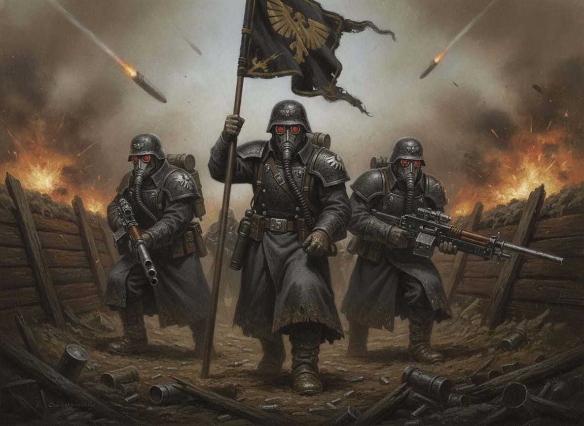 Death Korps of Krieg, unit art