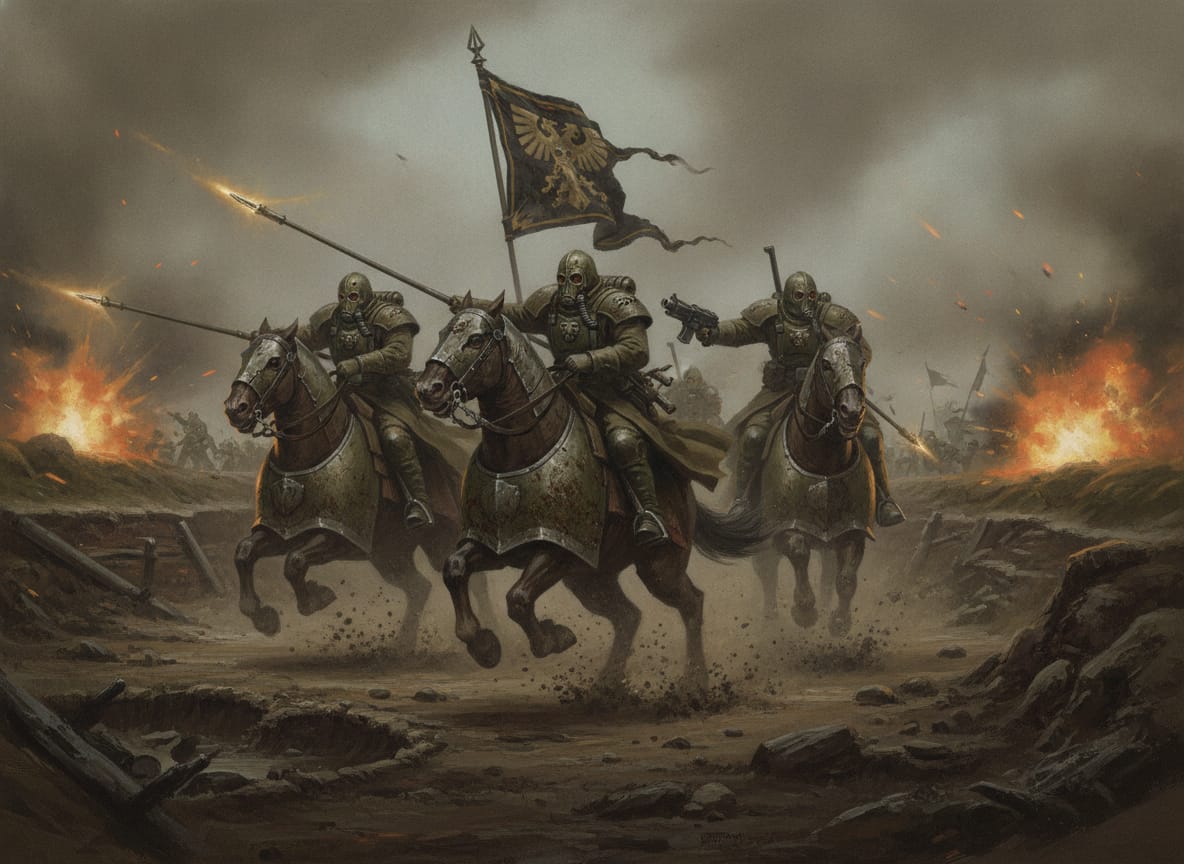 Death Riders of Krieg, unit art