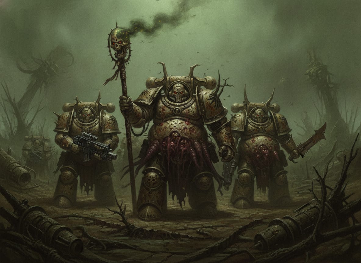 Malignant Plaguecaster, unit art
