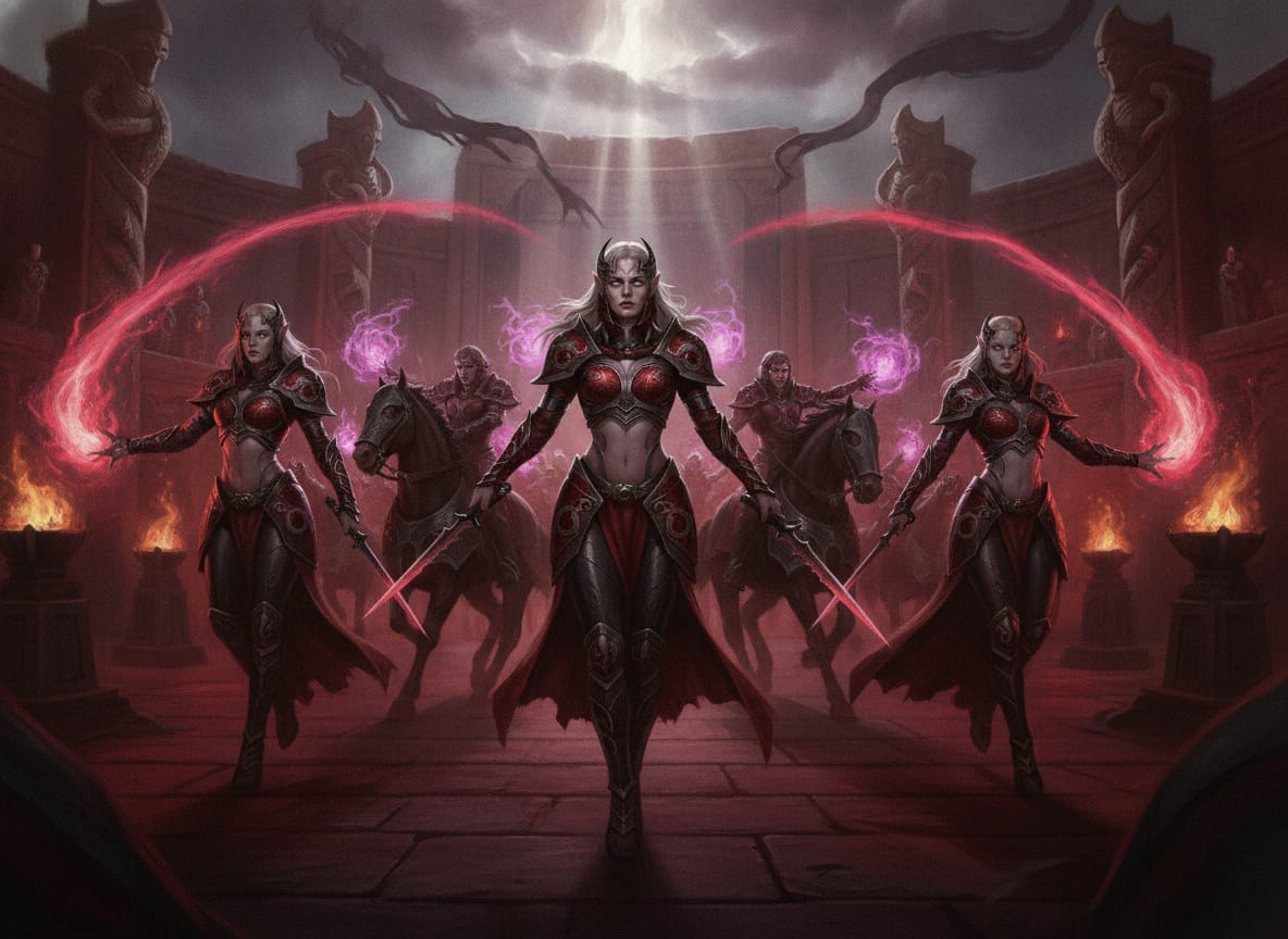 Doomfire Warlocks, unit art