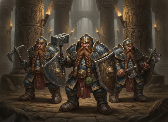 Dwarf Warriors